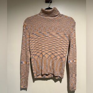 Urban Outfitters Multicolor Turtleneck Sweater